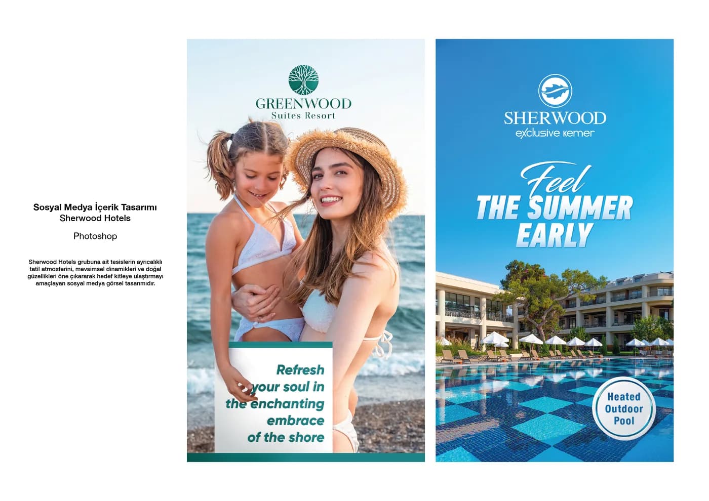 Sherwood tanıtım filmi ve sosyal medya · Greenwood Suites sosyal medya