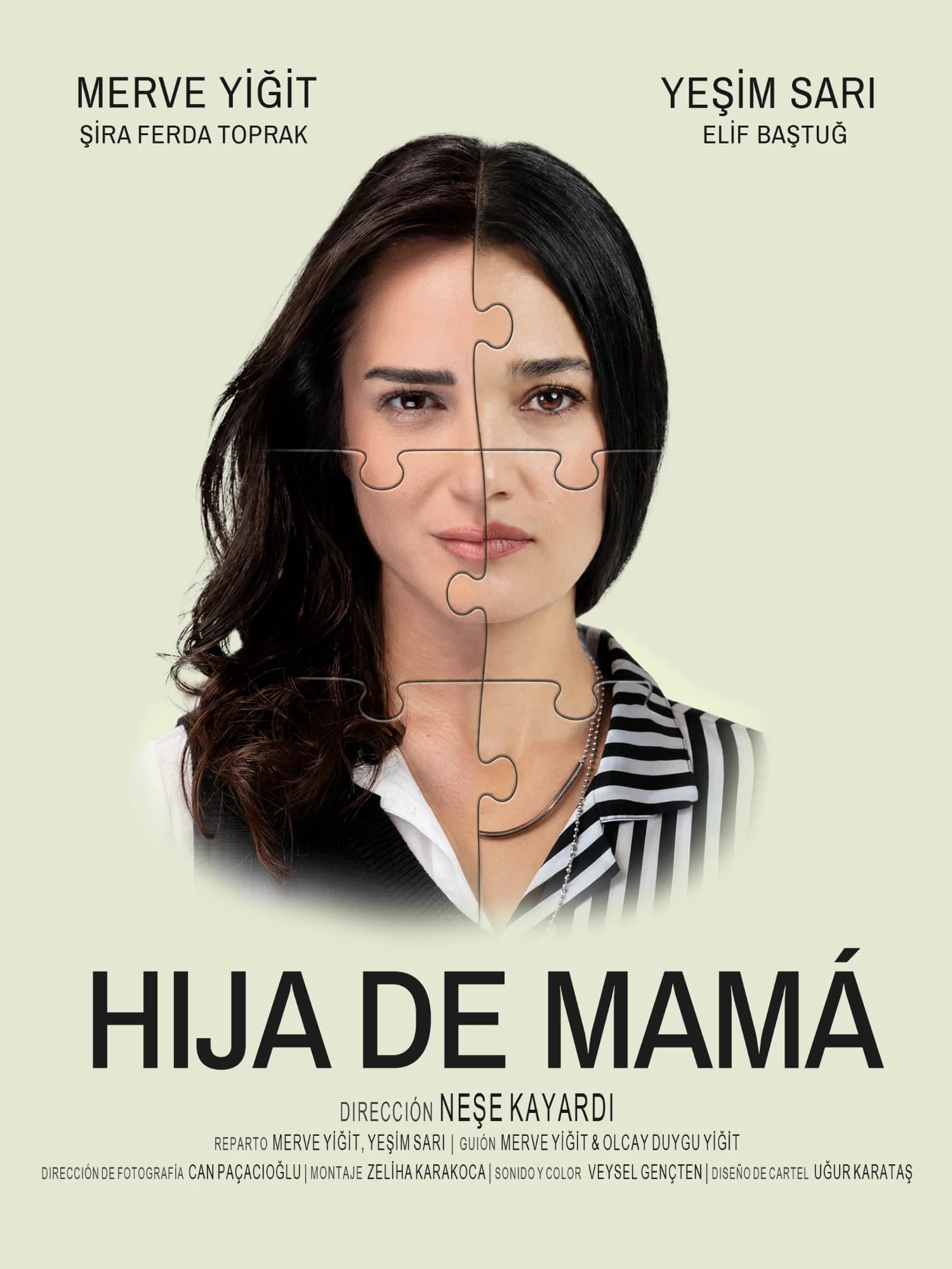 Afişin İspanyolca sürümü: Hija de Mamá