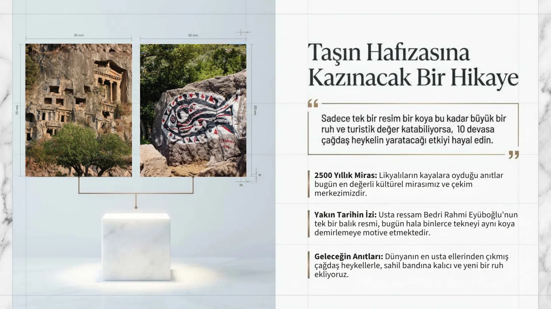 Taşın Hafızasına Kazınacak Bir Hikaye: Likya kaya mezarları ve balık resmi