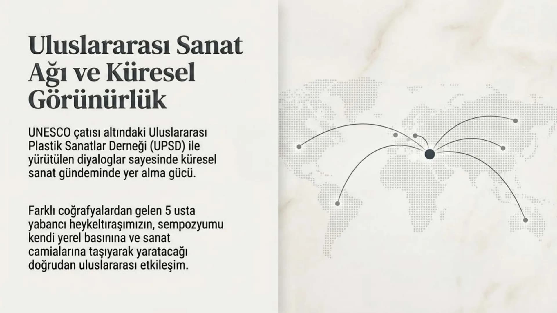 Uluslararası Sanat Ağı ve Küresel Görünürlük