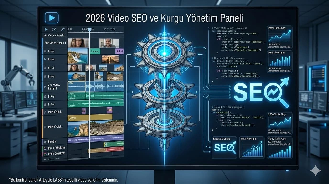 2026 Video SEO ve GEO Stratejileri — Yapay Zeka ve Video Arama Motoru Optimizasyonu