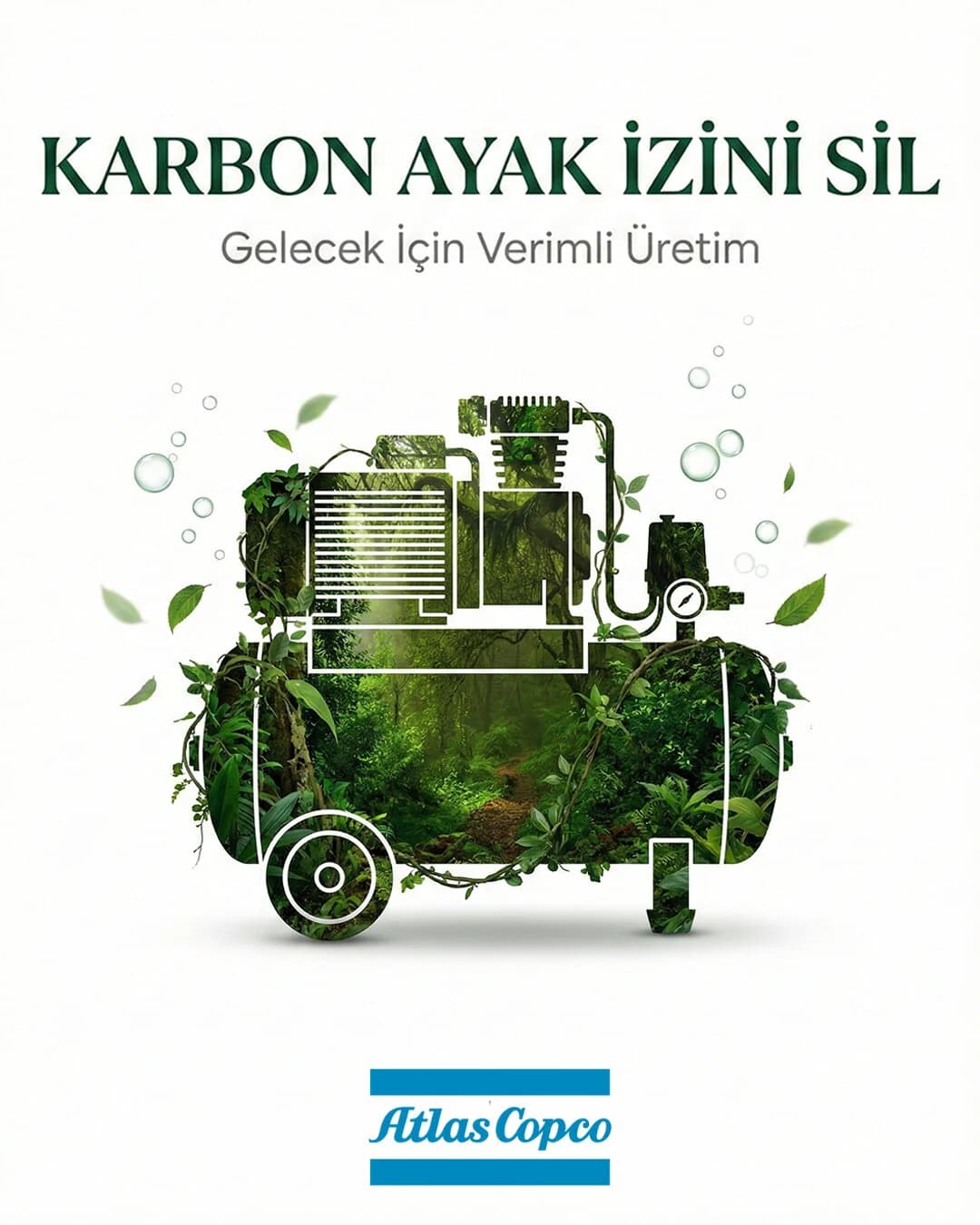Antalya Organize Sanayi Bölgesi Fabrikalarına Yönelik Atlas Copco Çözümleri Tasarımı