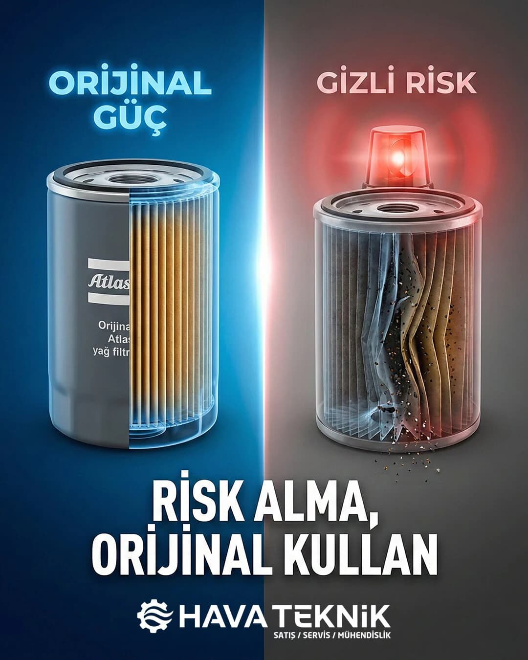Periyodik Kompresör Bakımı ve Kaçak Tespiti Mühendislik Hizmetleri Görseli
