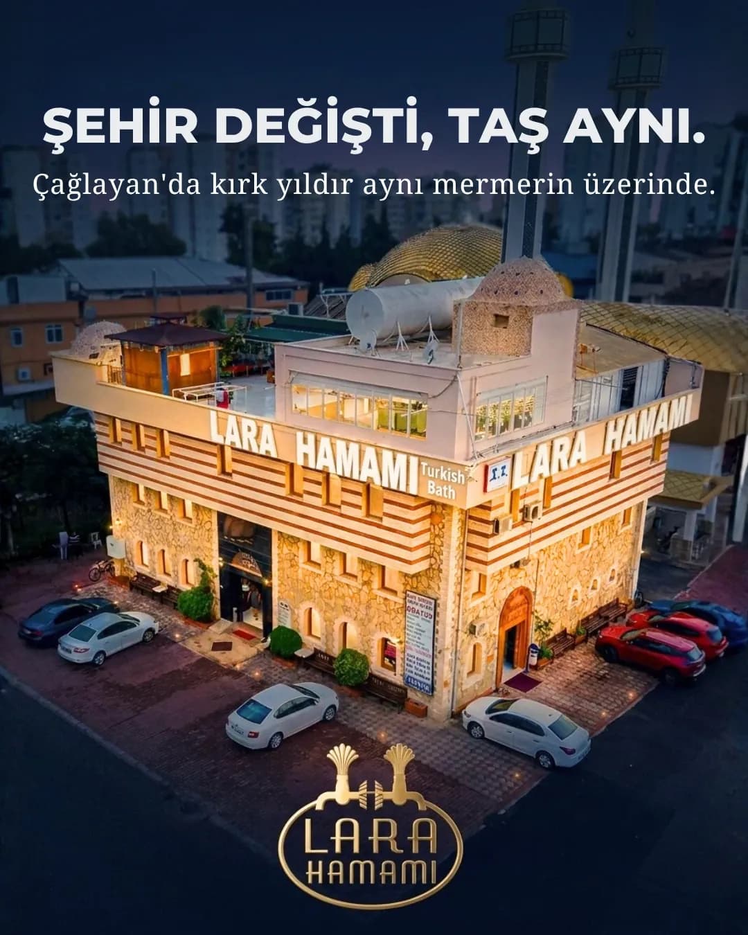 Gönderi: “Şehir değişti, taş aynı.”