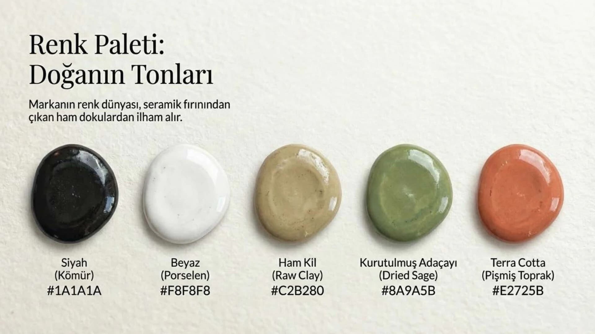 Gülin Bayık Ceramics Marka Kılavuzu Kapanış Sayfası