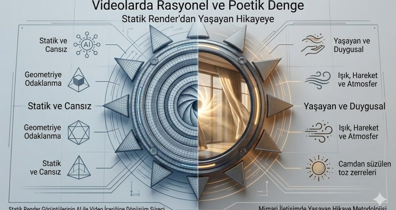 Mimari Görselleştirmede AI Devrimi: Render’dan Yaşayan Videoya